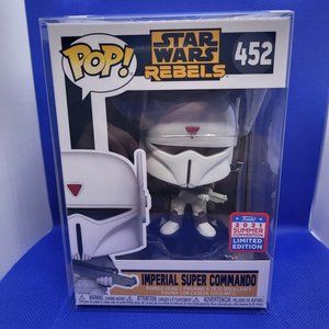 Star Wars Rebels Imperial Super Commando 2021 Summer Convention Excl Funko Pop